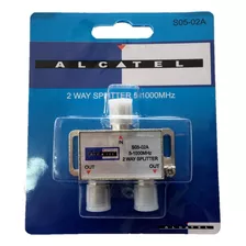 Splitter Coaxial De 1 Entrada A 2 Salidas Marca Alcatel