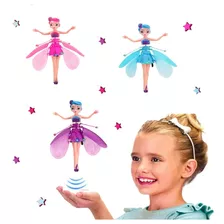 Fadinha Mágica Que Voa Boneca Princesa Voadora Kids Criancas