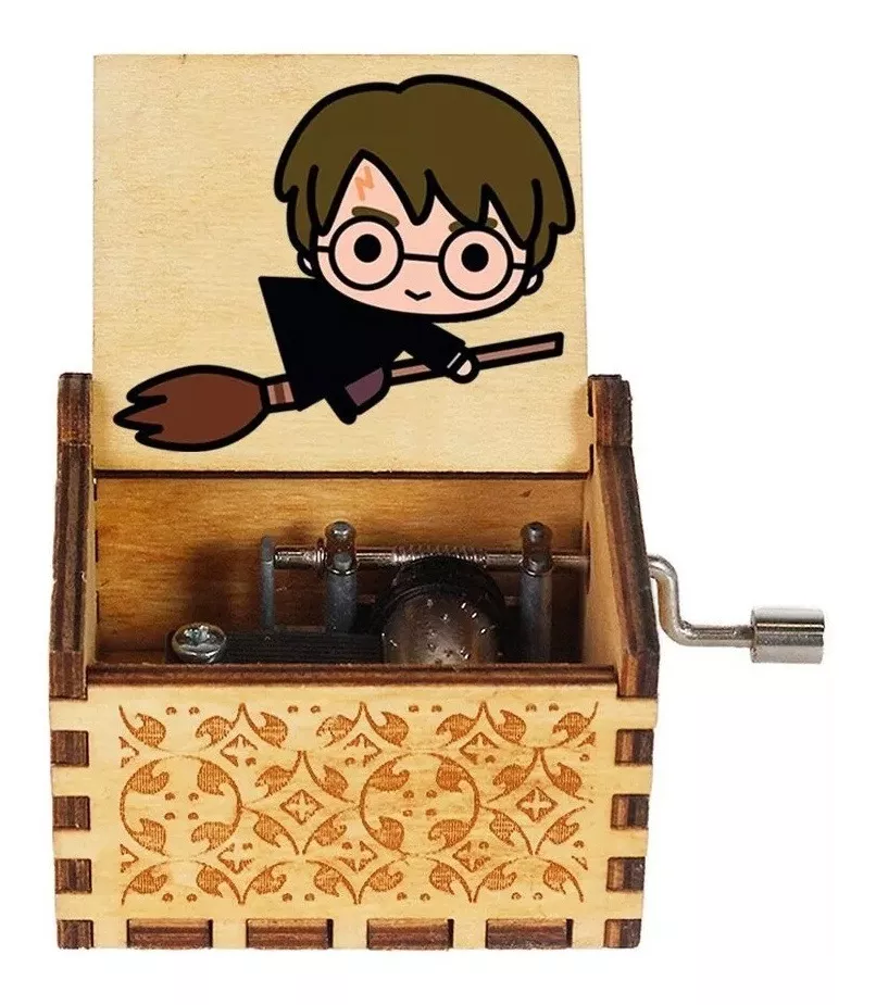 Caja Musical Madera Harry Potter