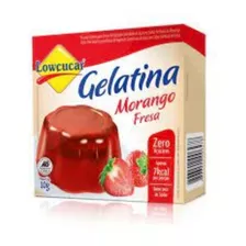 Gelatina Sabor Morango Zero Açucares Lowçucar 10 G