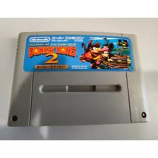 Cartucho Donkey Kong 2 Super Nintendo Original Japones