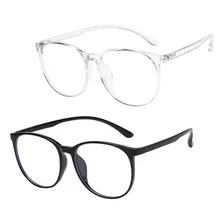Marco De Gafas Clear Glasses Para Miopía, 2 Unidades
