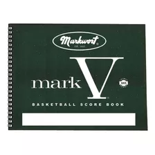 Markwort Mark V Basketball Scorebook 30 Juegos