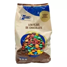 Lentejas De Chocolate Multicolor X 1kg Argenfrut - Dulsisa