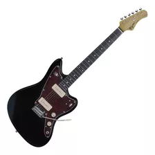 Guitarra Tagima Jazzmaster Woodstock Tw61 2p90 Preta Tw-61