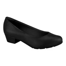 Sapato Scarpin Feminino Modare Conforto Salto/baixo Preto