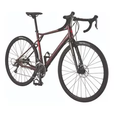 Bicicleta Carretera Gt Grade Elite 28'' 2x8 Gravel Disco Color Bordeaux Tamaño Del Cuadro 58