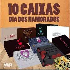 Kit De Caixas Para O Dia Dos Namorados Arquivo Silhouette