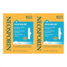 Set De 2 Cremas Para El Alivio De Dolor Neosporin, De