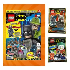 Revista Lego Batman + Lego Batman + Lego Joker (2 Figuras)