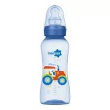 Mamadeira Criativa Ortod. N°2 - 250ml Masculino Cor Azul Nome Do Desenho Trator