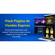 Pack Página De Vendas 100% Editáveis Canva