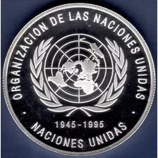 Moneda De Plata 500 Bolívares Conmemorativa De La Onu