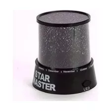 Lampara Proyector Estrellas Star Master Juguetes Niños Color De La Estructura Negro