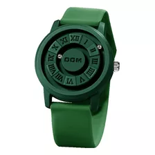 Reloj Dom M-1345l-3m Hombre Verde Acero Inoxidable