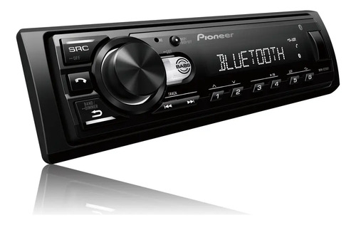 Radio Som Automotivo Pioneer Bluetooth Mvh S235bt Fm Usb Mp3