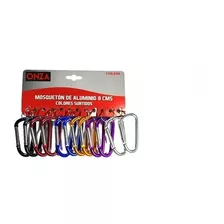 Mosqueton De Alumiio De 8cms Colores* Jcb Evol0198 Pack