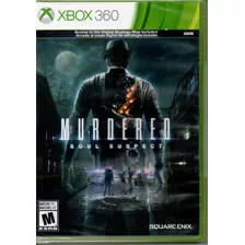 Murdered: Soul Suspect Xbox 360 Novo Mídia Física Lacrado