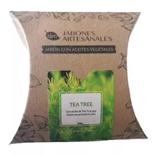 Jabón Artesanal Tea Tree Infecciones De Piel Saponificado 