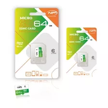 Memoria Micro Sd De 64 Marca Np Con Chip Samsung Combo Por 2