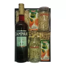 Kit Aperitivo Campari + Frascos + Jugo + Maní - Pérez Tienda