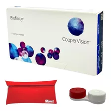 Lentes De Contato Biofinity Com Grau - Coopervision