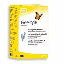 Lancetas Optium Freestyle X 100 Unidades