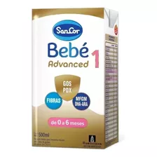 Sancor Bebe 1 Advanced 500ml Pack X 24 Bricks - 0 A 6 Meses