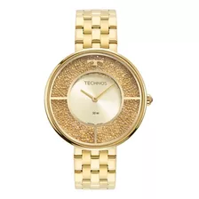 Relógio Feminino Technos Crystal Dourado Imediata