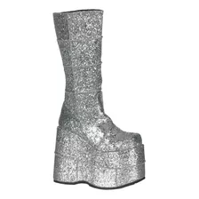 Botas Plataforma Brillantina Stack-301g Egirl Aesthetic Rave