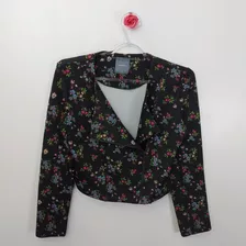 Blazer Floral (infaltil/kids) (brechó) (ref: 4936) Tam: 10