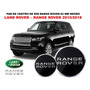 Kit 4 Centros De Rin Range Rover Velar 2018 Negro/crom 63 Mm