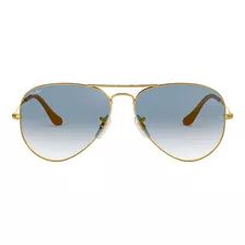 Gafas De Sol Ray Ban Aviator Mujer Y Hombre Originales Color Dorado