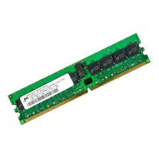 Memória Ram Micron 1gb 2rx8 Pc2-3200r-333-12-b0 Ddr2 Cl3