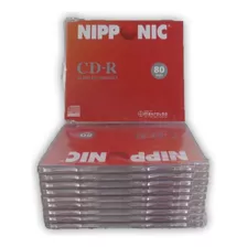 15 Cd-r Nipponic Audio 80 Min - Para Grav De Mesa - Lacrados