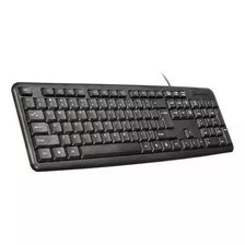 Teclado Para Computador Pc E Notebook Com Fio Conexão Usb 