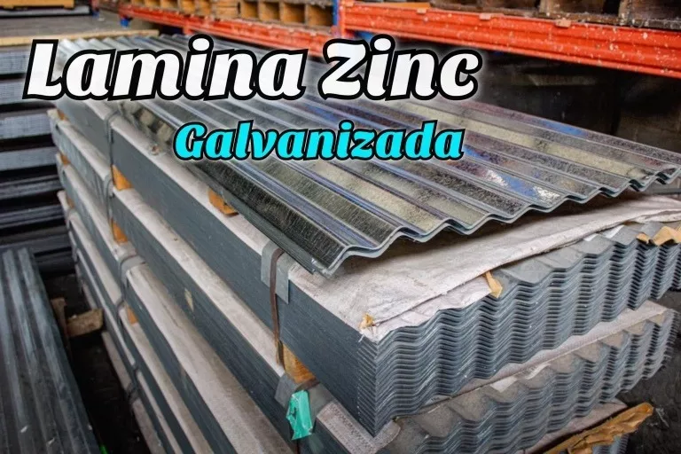 Lámina Zinc Galvanizada 0.26 X 800 X 3.05 Mts