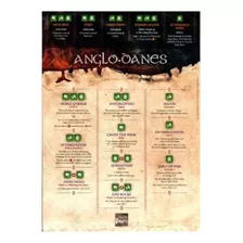 Battleboard Saga Wargame Anglo-danes Plastificado