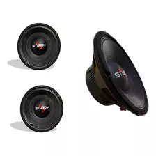 Kit 3 Alto Falantes Woofer 10 Polegadas Sturdy 200 Watts Rms