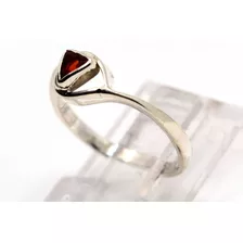 Precioso Anillo Opalo De Fuego Mexicano Plata 925 Op116