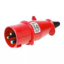 Plug Vermelho 2p+t 32a 380/440v N3279 Steck