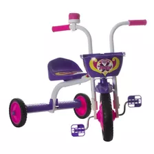 Triciclo Infantil Com Buzina Motoquinha Colorida De Criança