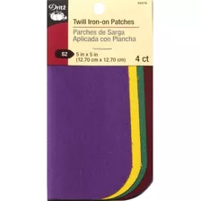 Dritz Parches De Sarga Para Planchar De 5 X 5 Pulgadas, P