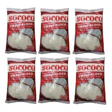  Coco Flocos Sococo Adocicado E Úmido Pacote Com 6 Kg Sweet