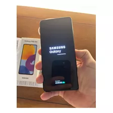Celular Samsung Galaxy M52 5g Preto 128gb + Nf + Brinde