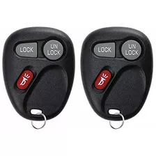 Control Remoto Keylessoption 2 De Repuesto De 3 Botones Para