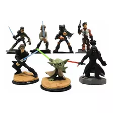 Action Figue Star Wars Yoda Darth Vader Mandalorian Disney 