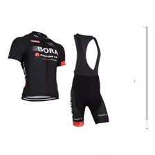 Conjunto De Ciclismo Uniforme Manga Corta Rutamtb Bora Argon