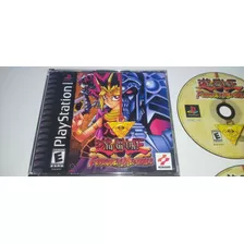 Yu-gi-oh F.m Midia Preta Psx Com Manual + Mod 15 Card Drop!