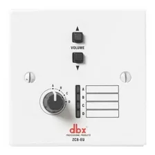 Controlador Para Pared Dbx Zc8v-eu Selector Fuente Y Volumen